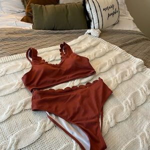 Rust Colored Bikini